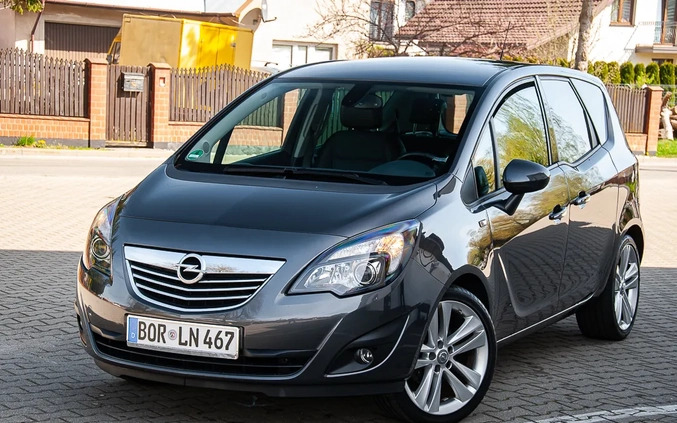 Opel Meriva cena 24900 przebieg: 173500, rok produkcji 2011 z Zagórz małe 742